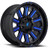 Fuel D646 Hardline 20x10 6x135/6x5.5" -19mm Black/Blue Wheel Rim 20" Inch D64620009846