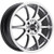 Vision 425 Bane 16x7 5x100/5x4.5" +38mm Silver Wheel Rim 16" Inch 425-6718HS38