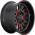 Fuel D612 Stroke 17x9 6x135/6x5.5" +1mm Black/Red Wheel Rim 17" Inch D61217909850