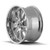 (Set of 4) Staggered Ridler 650 20x8.5,20x10 5x4.5" +0mm Chrome Wheels Rims 650-2865C-650-2165C