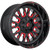 Fuel D612 Stroke 18x9 5x4.5"/5x5" +1mm Black/Red Wheel Rim 18" Inch D61218902650