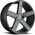 Dub S116 Baller 24x10 6x5.5" +19mm Black/Tint Wheel Rim 24" Inch S116240084+19