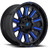 Fuel D646 Hardline 20x9 6x120/6x5.5" +19mm Black/Blue Wheel Rim 20" Inch D64620906957