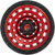 Fuel D632 Zephyr 17x9 6x5.5" -12mm Candy Red Wheel Rim 17" Inch D63217908445