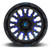 Fuel D645 Stroke 20x10 8x6.5" -18mm Black/Blue Wheel Rim 20" Inch D64520008247