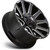 Fuel D616 Contra 20x10 5x4.5"/5x5" -18mm Black/Milled Wheel Rim 20" Inch D61620002647
