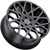 Strada S59 Buca 22x9.5 5x115 +15mm Black/Milled Wheel Rim 22" Inch S59251515GBML