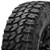 33x12.50R18LT Americus Rugged M/T R408 122Q Load Range F Black Wall Tire AMD2500