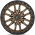 Fuel D681 Rebel 6 18x9 6x120 +1mm Bronze Wheel Rim 18" Inch D68118909450