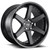 (Set of 4) Staggered Niche M192 Altair 18x8.5, 18x9.5 5x114.3 Black Wheels Rims M192188565+35-M192189565+35