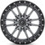 Fuel D680 Rebel 6 20x10 6x135 -18mm Gunmetal Wheel Rim 20" Inch D68020008947