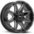 Off-Road Monster M08 22x12 6x135/6x5.5" -44mm Black/Milled Wheel Rim 22" Inch M08212607N44GBML