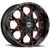 Scorpion SC-10 20x9 6x135/6x5.5" +12mm Black/Red Wheel Rim 20" Inch SC10-20091261351397+12RML