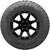 LT265/75R16 Falken Wildpeak M/T01 123/120Q Load Range E Black Wall Tire 28516639