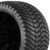 225-35-12 EFX Lo-Pro ATV/UTV  Load Range B Black Wall Tire FA-812