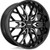 DUB S263 OG 22x9.5 6x5.5" +25mm Black/Milled Wheel Rim 22" Inch S263229584+25