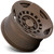 Black Rhino Muzzle 20x9 6x5.5" -18mm Bronze Wheel Rim 20" Inch 2090MZE-86140Z12
