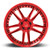 (Set of 4) Staggered-Asanti ABL-33 Reign 20" 5x4.5" +35mm Candy Red Wheels Rims ABL33-20901235RD-ABL33-20051238RD