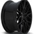 Niche M224 Gamma 22x10.5 5x130 +35mm Gloss Black Wheel Rim 22" Inch M224220546+35