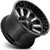 Fuel D620 Hardline 17x9 8x6.5" +1mm Black/Milled Wheel Rim 17" Inch D62017908250