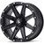 MSA M33 Clutch 14x7 4x110 +0mm Satin Black Wheel Rim 14" Inch M33-04710