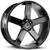 Strada S35 Perfetto 20x8.5 5x108 +35mm Gloss Black Wheel Rim 20" Inch S35050835GB