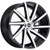 Strada S41 Sega 20x8.5 5x120 +35mm Black/Machined Wheel Rim 20" Inch S41052035GBM