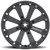 MSA M20 Kore 14x7 4x110 -52mm Satin Black Wheel Rim 14" Inch M20-14710