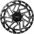 Moto Metal MO985 Breakout 20x9 5x5.5" +0mm Black/Machined Wheel Rim 20" Inch MO98529085300