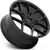 Asanti ABL-37 Monarch 20x10.5 5x112 +40mm Satin Black Wheel Rim 20" Inch ABL37-20055640SB