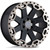 Black Rhino Warlord 18x8 5x110 +35mm Black/Tint Wheel Rim 18" Inch 1880WAR355110M72