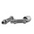 32-14x2.0 Chrome Metal Lugz Hex Bolt-Dually Shank Style Lug Nuts Kit 14MMx2.0 7426K8