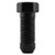 24-14x1.5 Black Metal Lugz Hex Bolt Conical Style Lug Nuts Full Kit 14MMx1.5 7404K6-BLK
