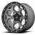 KMC KM541 Dirty Harry 17x8.5 5x5" +0mm Gray Wheel Rim 17" Inch KM54178550900