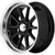 (Set of 4) Staggered-American Racing VN510 Draft 20" 5x5" 6mm Black Wheels Rims VN51028550306-VN51021050306
