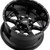 Moto Metal MO970 20x10 5x5"/5x5.5" -18mm Gloss Black Wheel Rim 20" Inch MO970210353A18NUS
