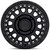 Black Rhino UTV Parker 14x7 4x110 +51mm Matte Black Wheel Rim 14" Inch 1470PKR514110M82