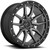 Fuel D680 Rebel 5 18x9 5x5.5" -12mm Gunmetal Wheel Rim 18" Inch D6801890B445