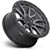 Fuel D680 Rebel 5 18x9 5x5.5" +20mm Gunmetal Wheel Rim 18" Inch D6801890B457