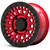 Black Rhino UTV Parker Beadlock 14x7 4x110 +36mm Candy Red Wheel Rim 14" Inch 1470PKB364110R82
