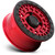 Black Rhino UTV Parker Beadlock 14x7 4x137 +51mm Candy Red Wheel Rim 14" Inch 1470PKB514136R06