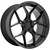 (Set of 4) Staggered-Asanti ABL-37 Monarch 20" 5x4.5" Satin Black Wheels Rims ABL37-20901238SB-ABL37-20051240SB