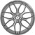 (Set of 4) Staggered-Asanti ABL-27 Dynasty 22" 5x112 +32mm Brushed Wheels Rims ABL27-22905632TB-ABL27-22055635TB