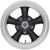 (Set of 4) Staggered American Racing Torq Thrust D 15" 5x4.5" Black Wheels Rims VN1055765B-VN10558065B