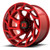 XD Series XD860 Onslaught 22x12 8x6.5" -44mm Candy Red Wheel Rim 22" Inch XD86022280944N