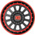 XD Series XD856 Omega 20x10 8x6.5" -18mm Black/Red Wheel Rim 20" Inch XD85621080918N
