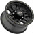 Vision 398 Manx 18x9 8x6.5" -12mm Matte Black Wheel Rim 18" Inch 398-8981MB-12