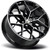 Shift H35 Piston 20x8.5 5x108 +35mm Black/Machined Wheel Rim 20" Inch H35050835GBM