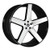 Strada S35 Perfetto 17x7.5 5x100/5x4.5" +35mm Black/Machined Wheel Rim 17" Inch S35750035GBM