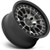 KMC KM719 Canyon 16x8 6x5.5" +0mm Black/Tint Wheel Rim 16" Inch KM71968068400